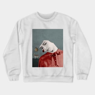 Pierrot and the Ticking Clock Crewneck Sweatshirt